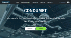 Desktop Screenshot of condumet.com